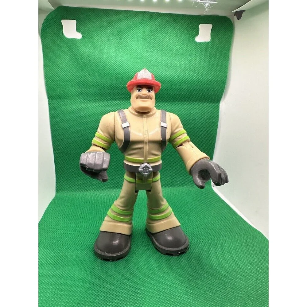 Rescue Heroes Billy Blazes Fire Fighter Team Leader 2018 Mattel Fisher-Price‎